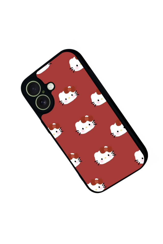 iPhone 17 Uyumlu HelloKitty Tasarımlı Glossy Premium Kılıf