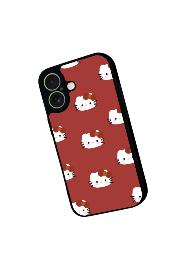 iPhone 17 Uyumlu HelloKitty Tasarımlı Glossy Premium Kılıf