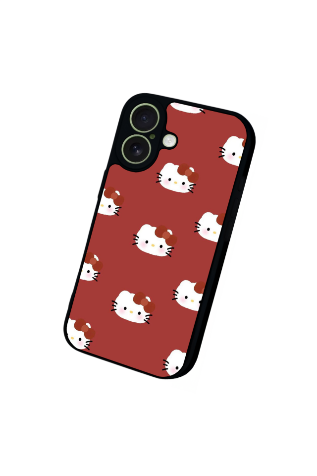 iPhone 17 Uyumlu HelloKitty Tasarımlı Glossy Premium Kılıf