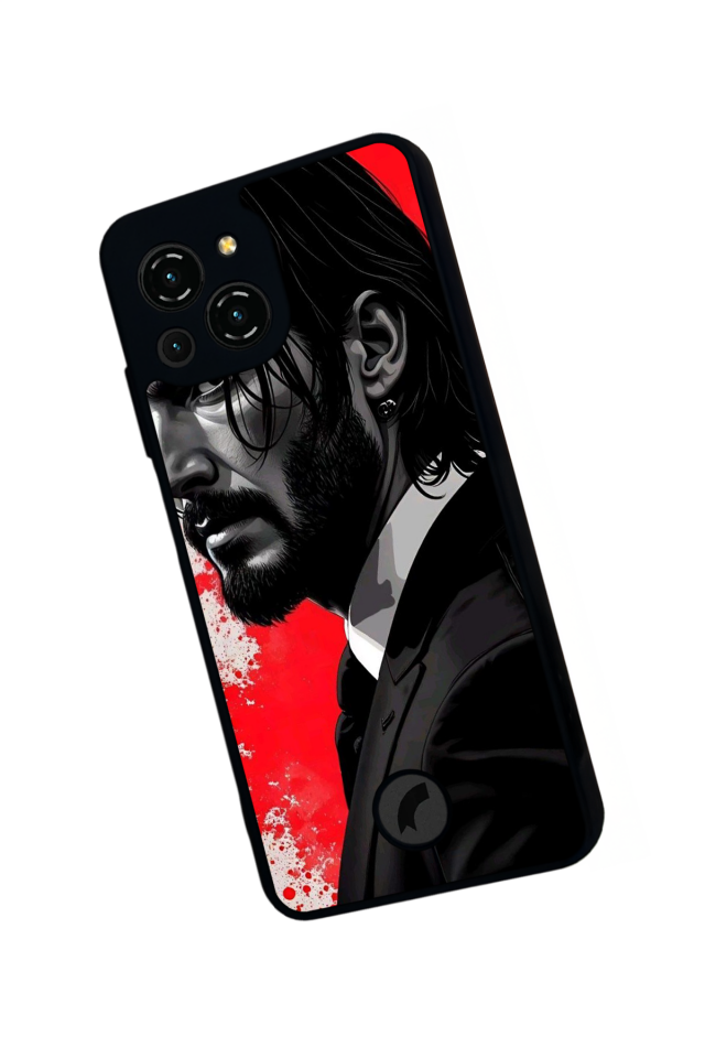Reeder S23 Pro Max Uyumlu JohnWick Tasarımlı Glossy Premium Kılıf