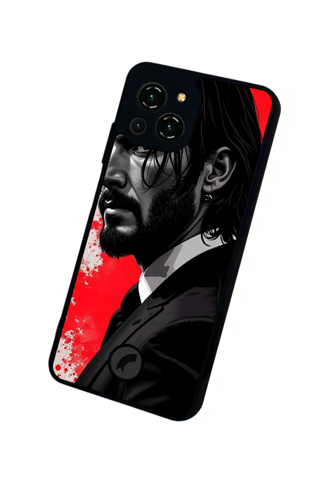 Reeder S23 Pro Max Uyumlu JohnWick Tasarımlı Glossy Premium Kılıf