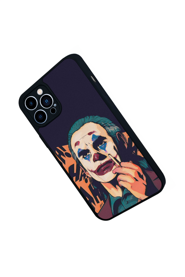 iPhone 12 Pro Max Uyumlu Joker Tasarımlı Glossy Premium Kılıf