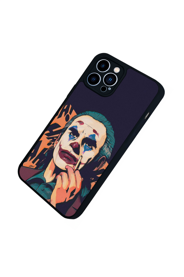 iPhone 12 Pro Max Uyumlu Joker Tasarımlı Glossy Premium Kılıf