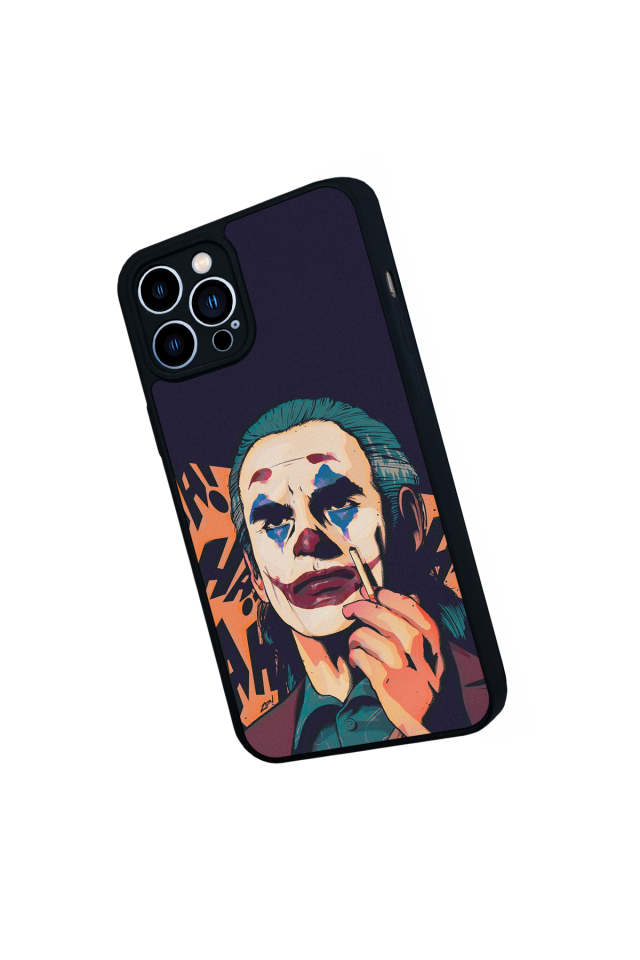 iPhone 12 Pro Max Uyumlu Joker Tasarımlı Glossy Premium Kılıf