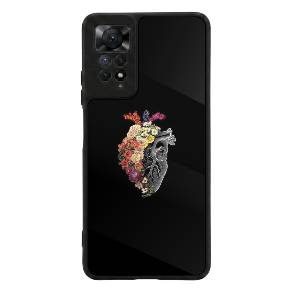 Xiaomi Redmi Note 12 Pro Uyumlu Kalp Love Tasarımlı Glossy Premium Kılıf