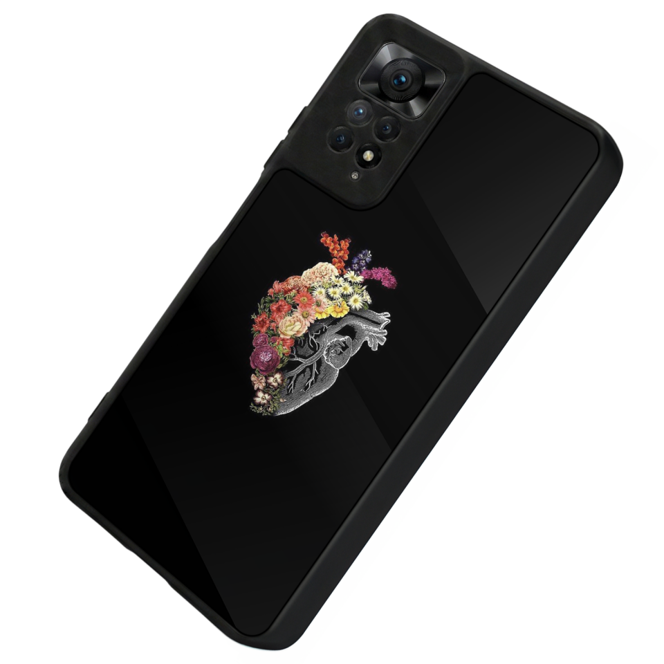 Xiaomi Redmi Note 12 Pro Uyumlu Kalp Love Tasarımlı Glossy Premium Kılıf