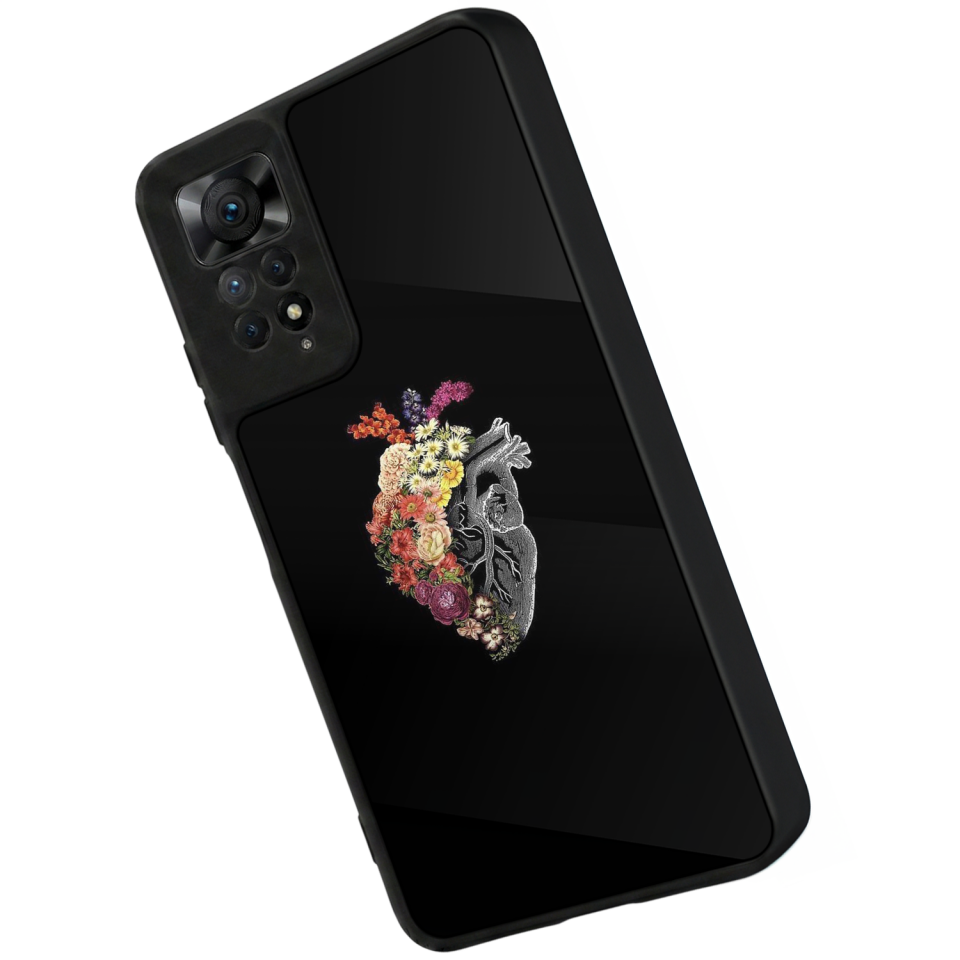 Xiaomi Redmi Note 12 Pro Uyumlu Kalp Love Tasarımlı Glossy Premium Kılıf