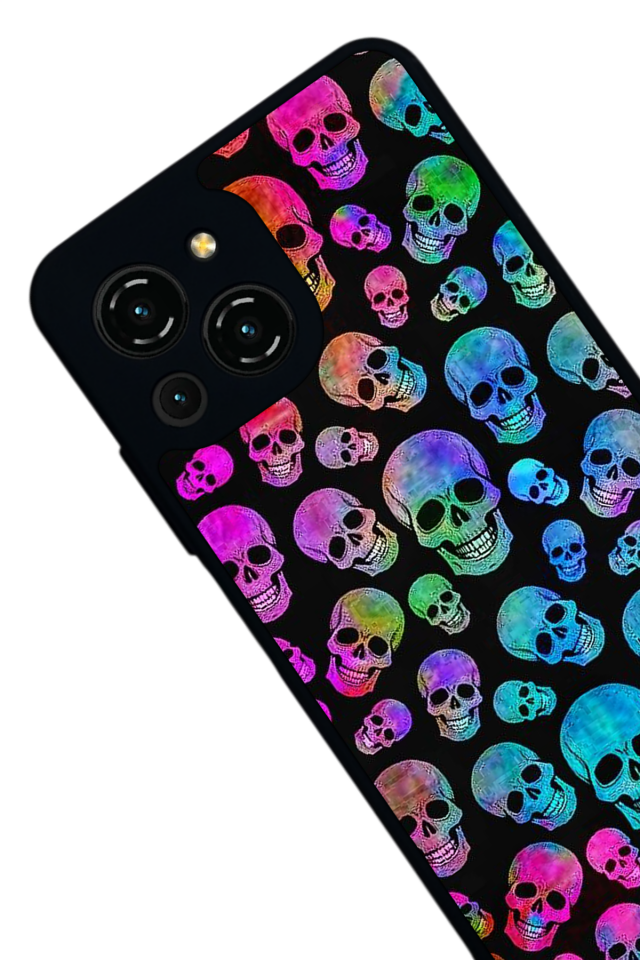 Reeder S23 Pro Max Uyumlu KuruKafa Tasarımlı Glossy Premium Kılıf