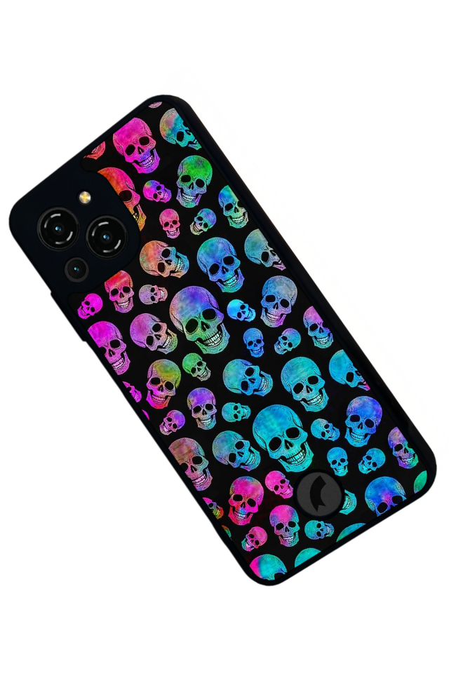 Reeder S23 Pro Max Uyumlu KuruKafa Tasarımlı Glossy Premium Kılıf