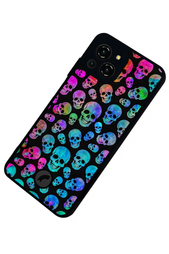 Reeder S23 Pro Max Uyumlu KuruKafa Tasarımlı Glossy Premium Kılıf