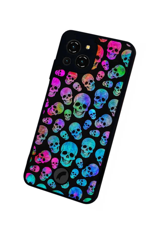 Reeder S23 Pro Max Uyumlu KuruKafa Tasarımlı Glossy Premium Kılıf