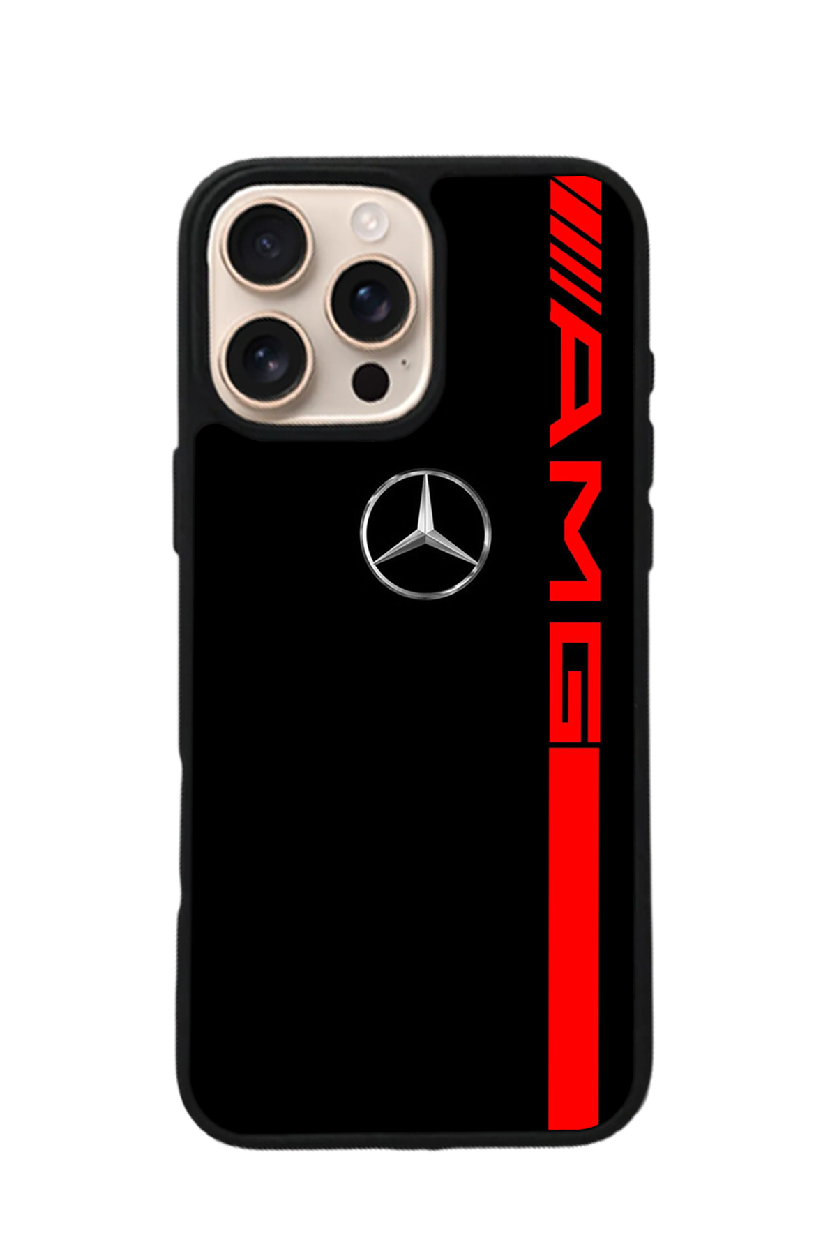 iPhone 14 Pro Uyumlu Mercedes Tasarımlı Glossy Premium Kılıf