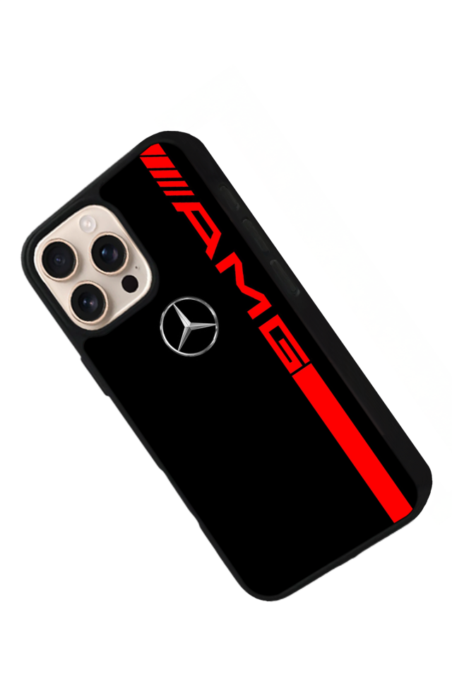 iPhone 14 Pro Uyumlu Mercedes Tasarımlı Glossy Premium Kılıf