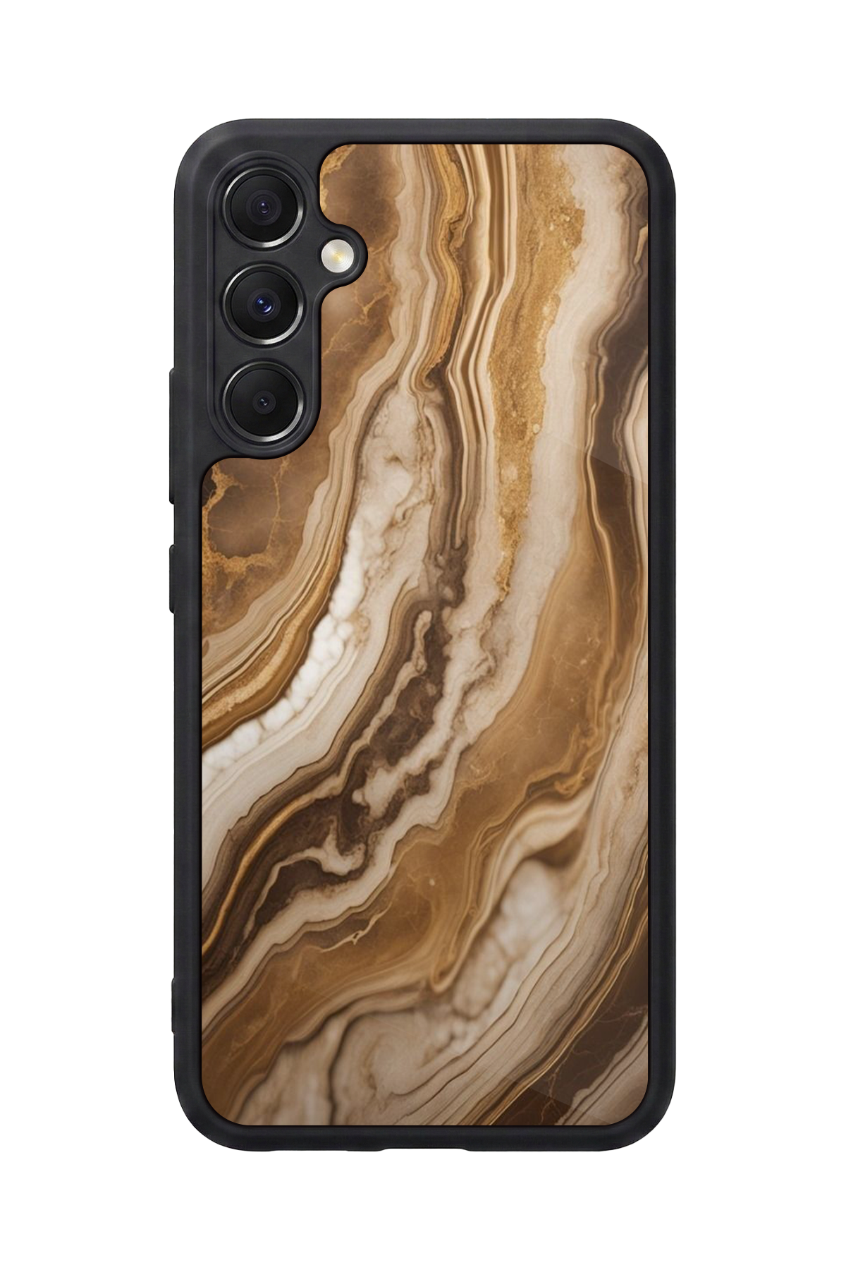 Samsung Galaxy M34 Uyumlu Mermer Marble Tasarımlı Glossy Premium Kılıf