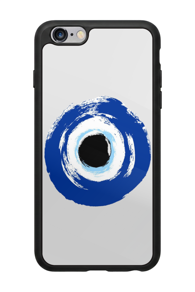 iPhone 6 Plus Uyumlu Nazar Tasarımlı Glossy Premium Kılıf