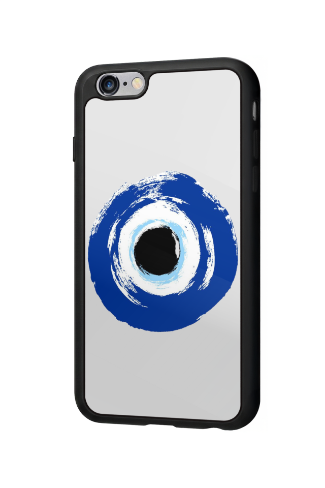 iPhone 6 Plus Uyumlu Nazar Tasarımlı Glossy Premium Kılıf