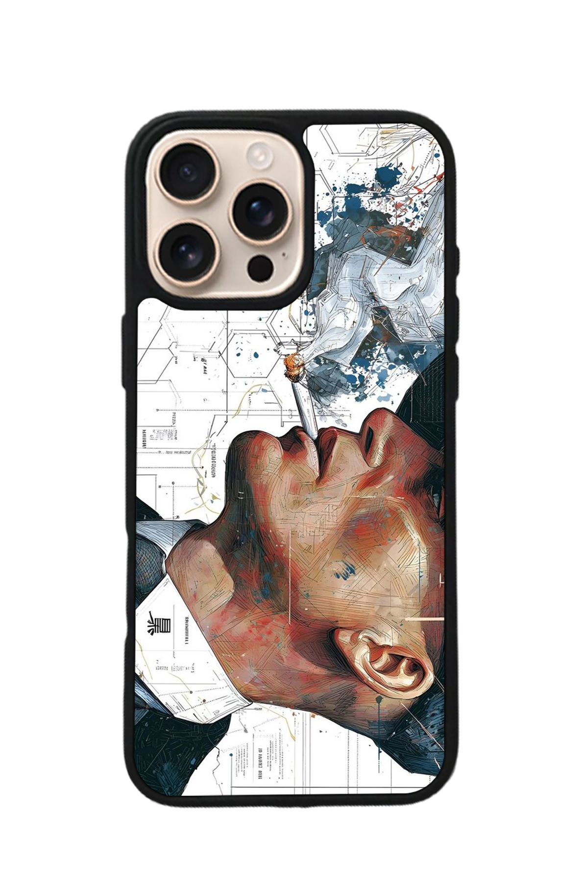 iPhone 16 Pro Max Uyumlu Peaky Blinders Tasarımlı Glossy Premium Kılıf