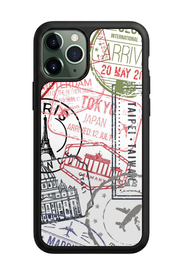 iPhone 11 Pro Max Uyumlu Poster Tasarımlı Glossy Premium Kılıf