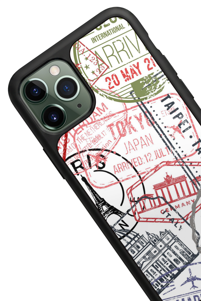 iPhone 11 Pro Max Uyumlu Poster Tasarımlı Glossy Premium Kılıf