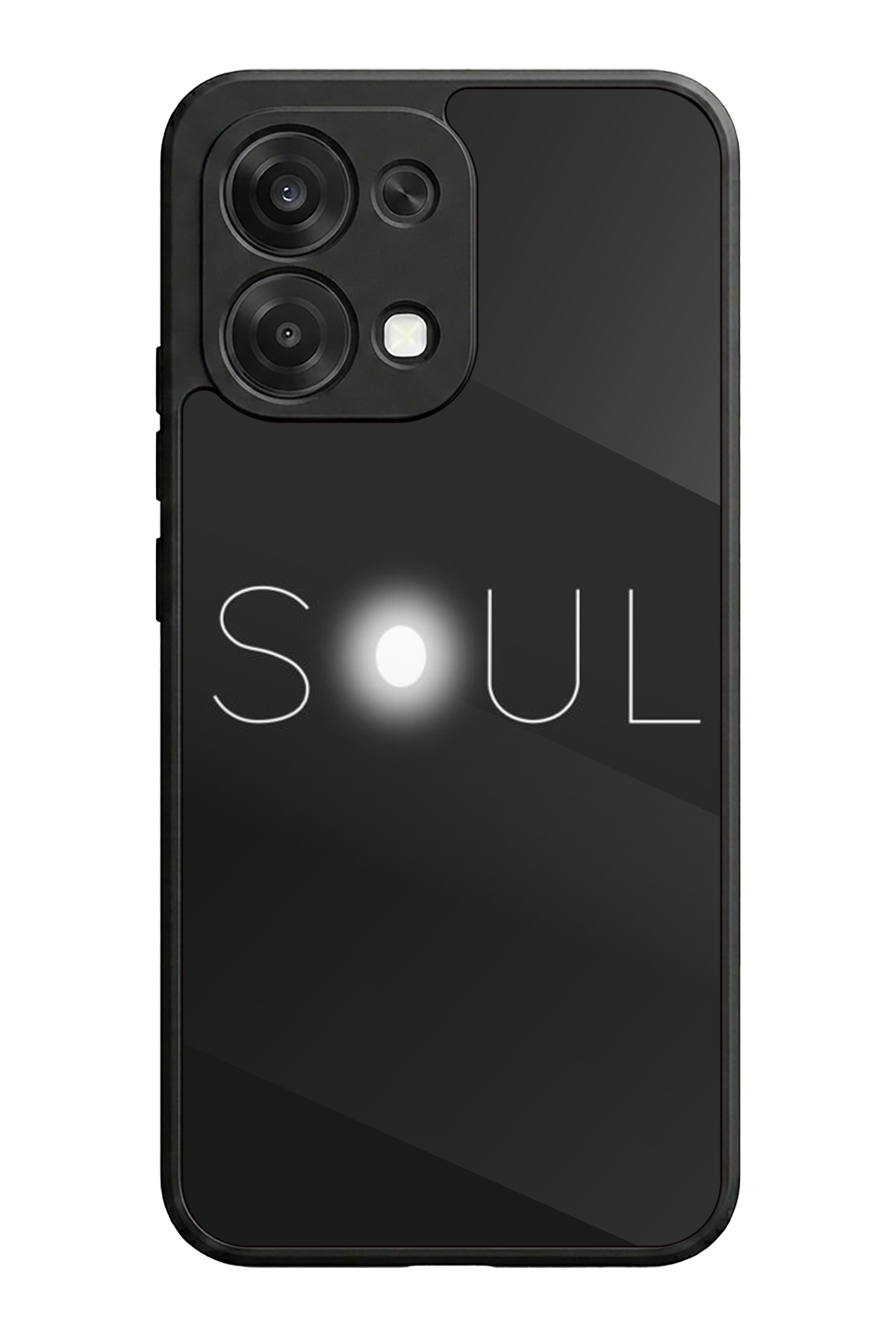 Oppo A6 Pro Uyumlu SOUL Tasarımlı Glossy Premium Kılıf