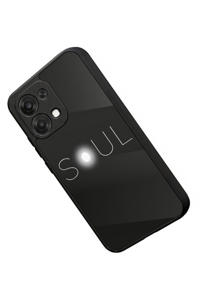 Oppo A6 Pro Uyumlu SOUL Tasarımlı Glossy Premium Kılıf