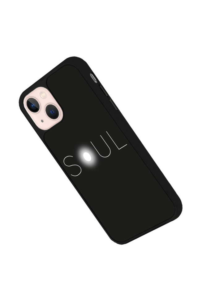 iPhone 13 Mini Uyumlu SOUL Tasarımlı Glossy Premium Kılıf