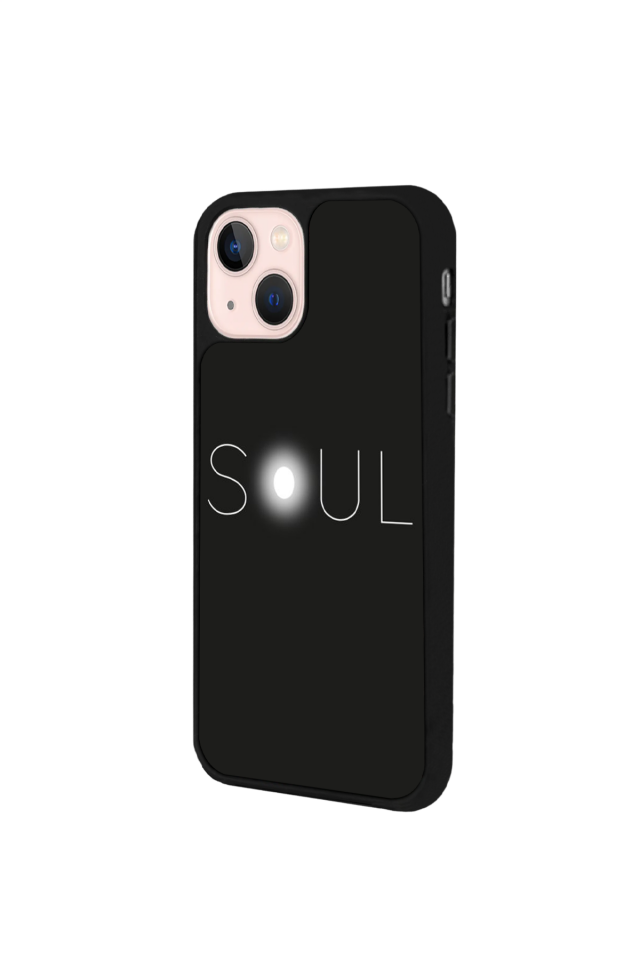 iPhone 13 Mini Uyumlu SOUL Tasarımlı Glossy Premium Kılıf