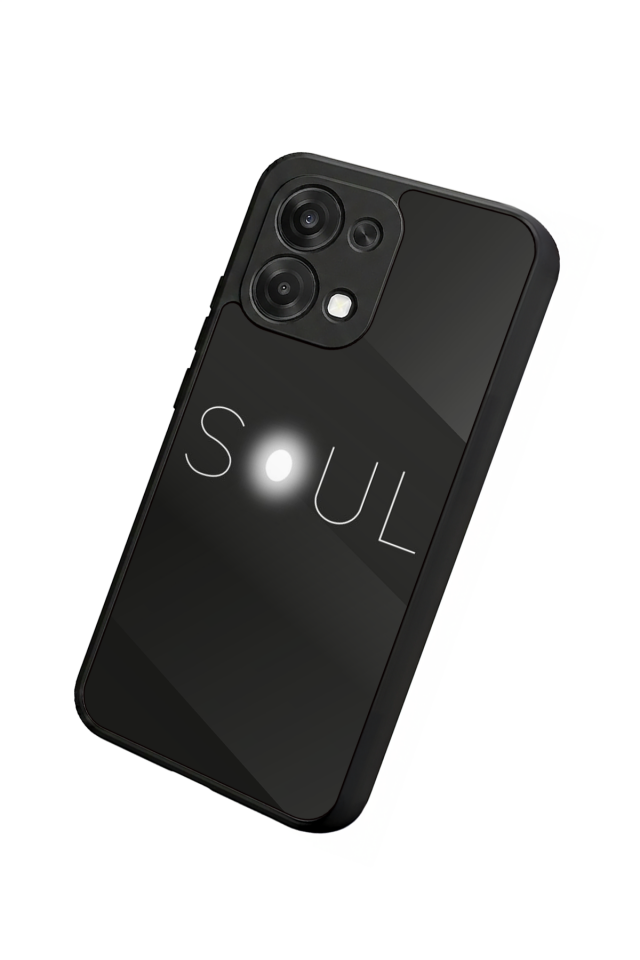 Oppo A6 Pro Uyumlu SOUL Tasarımlı Glossy Premium Kılıf