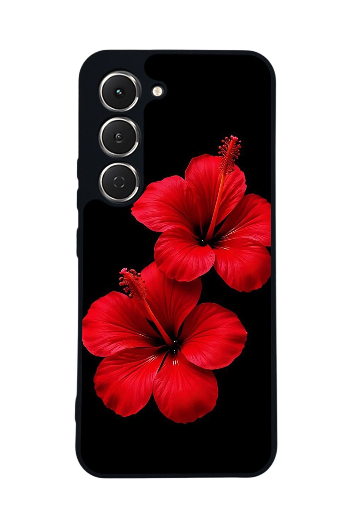 Tecno Spark 40 Pro Uyumlu Cicek Tasarımlı Glossy Premium Kılıf