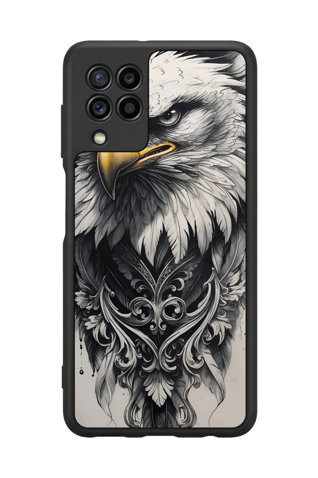 Samsung Galaxy M32 Uyumlu Besiktas Tasarımlı Glossy Premium Kılıf