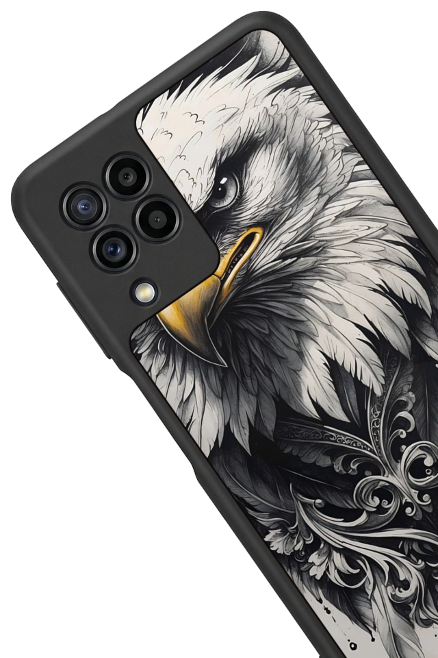 Samsung Galaxy M32 Uyumlu Besiktas Tasarımlı Glossy Premium Kılıf