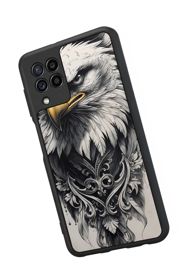 Samsung Galaxy M32 Uyumlu Besiktas Tasarımlı Glossy Premium Kılıf