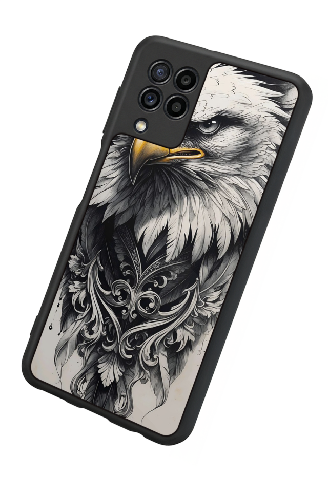 Samsung Galaxy M32 Uyumlu Besiktas Tasarımlı Glossy Premium Kılıf