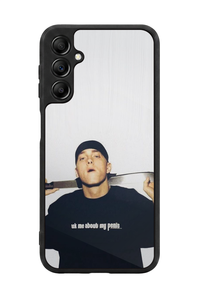 Samsung Galaxy A14 Uyumlu Eminem Tasarımlı Glossy Premium Kılıf