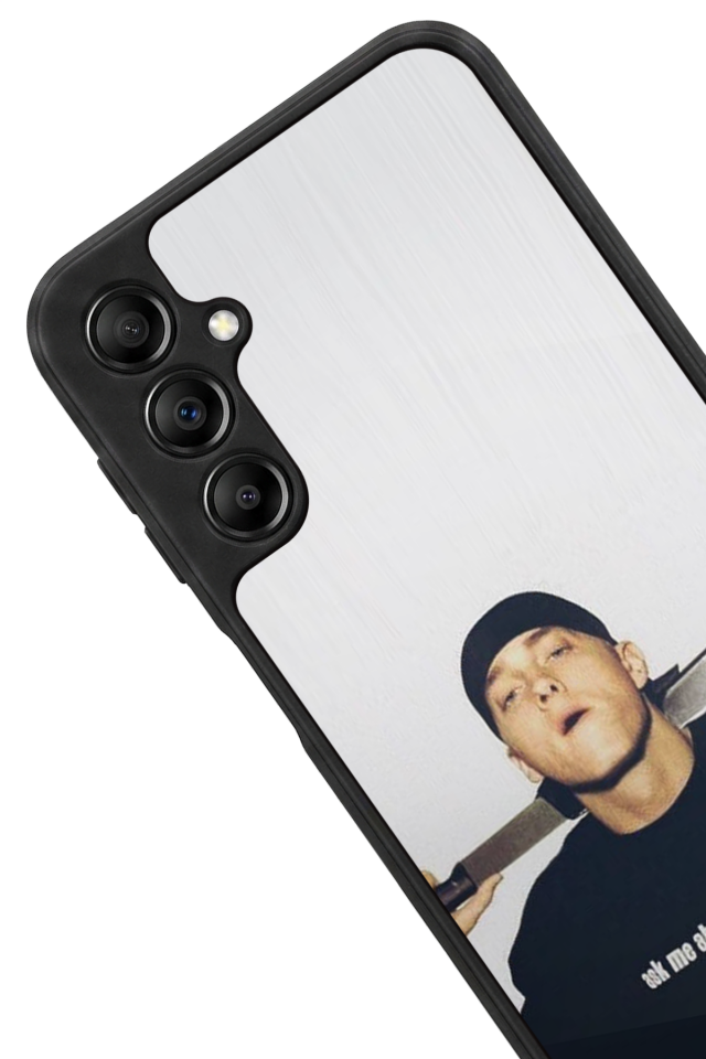 Samsung Galaxy A14 Uyumlu Eminem Tasarımlı Glossy Premium Kılıf