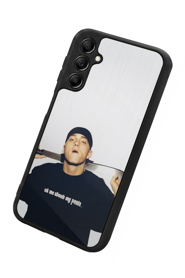 Samsung Galaxy A14 Uyumlu Eminem Tasarımlı Glossy Premium Kılıf