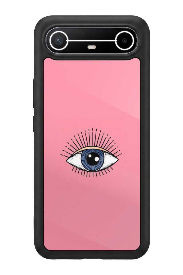 Tecno Spark Slim 5G Uyumlu Göz Tasarımlı Glossy Premium Kılıf