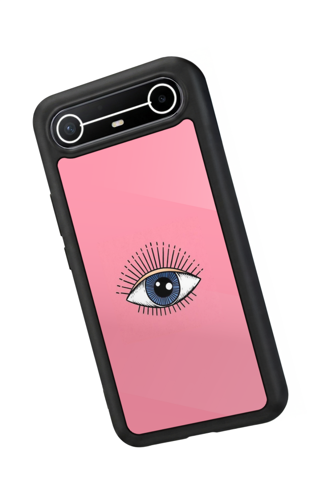 Tecno Spark Slim 5G Uyumlu Göz Tasarımlı Glossy Premium Kılıf