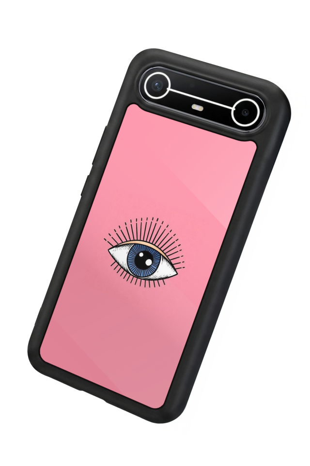 Tecno Spark Slim 5G Uyumlu Göz Tasarımlı Glossy Premium Kılıf