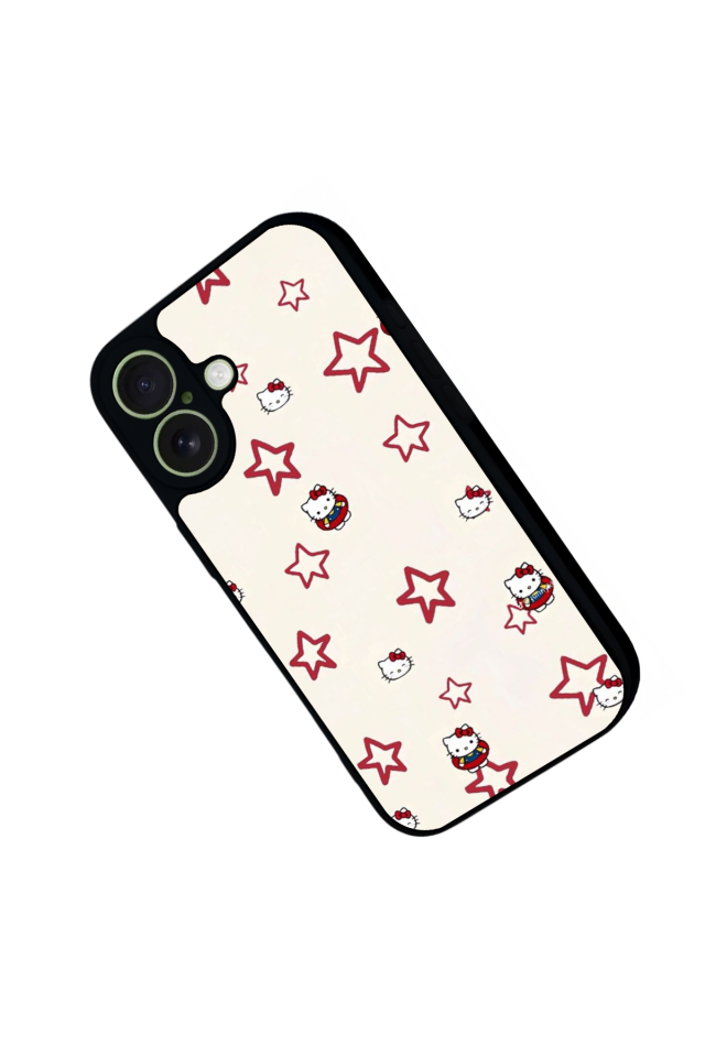 iPhone 17 Uyumlu HelloKitty Tasarımlı Glossy Premium Kılıf