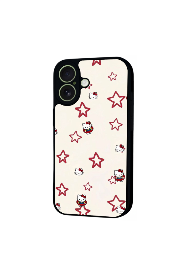 iPhone 17 Uyumlu HelloKitty Tasarımlı Glossy Premium Kılıf