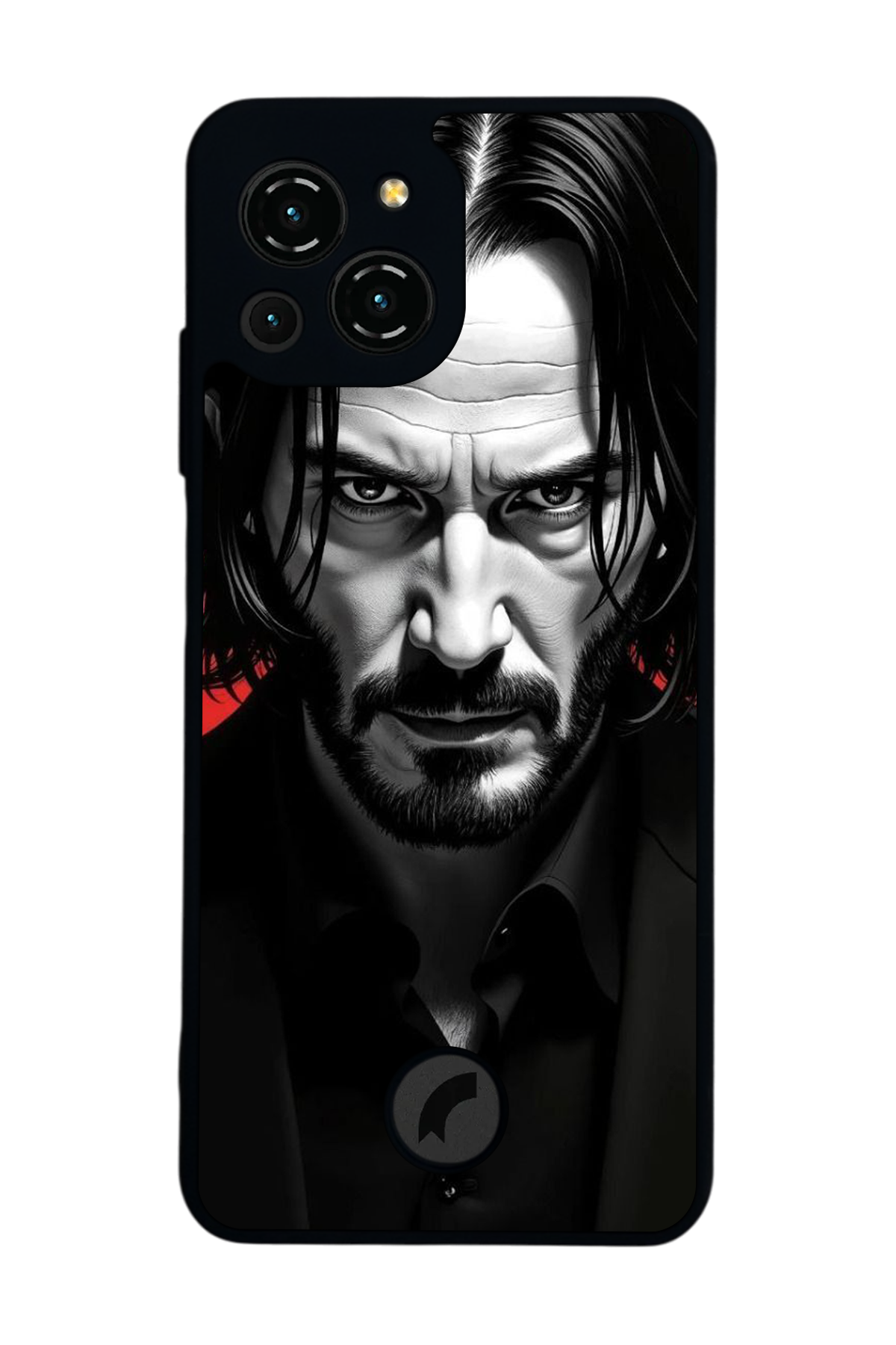 Reeder S23 Pro Max Uyumlu JohnWick Tasarımlı Glossy Premium Kılıf