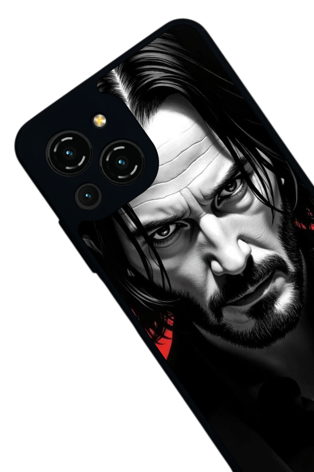 Reeder S23 Pro Max Uyumlu JohnWick Tasarımlı Glossy Premium Kılıf