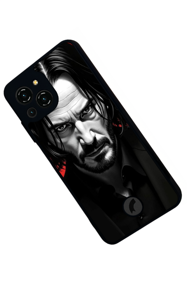 Reeder S23 Pro Max Uyumlu JohnWick Tasarımlı Glossy Premium Kılıf