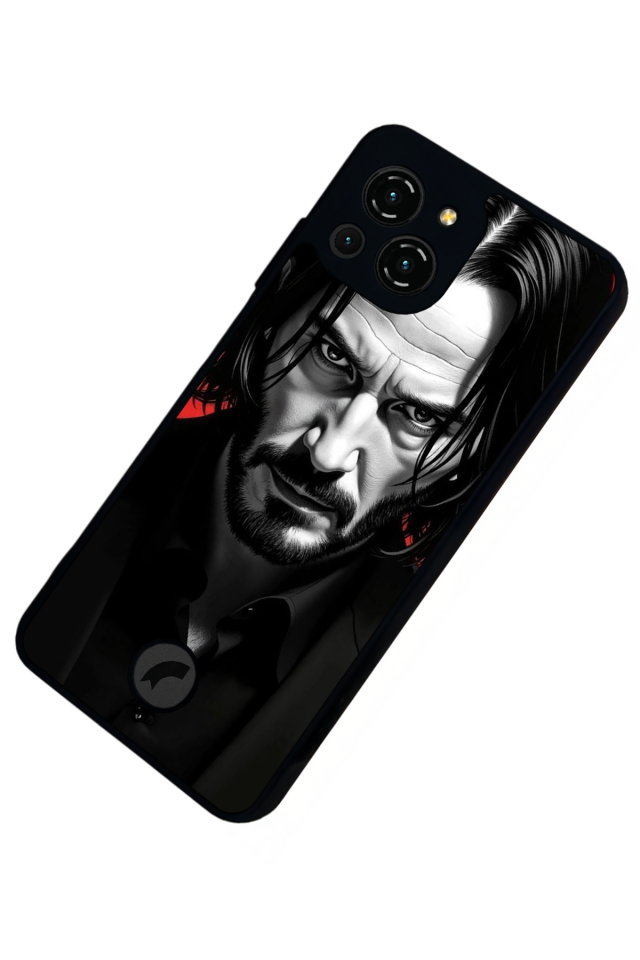 Reeder S23 Pro Max Uyumlu JohnWick Tasarımlı Glossy Premium Kılıf