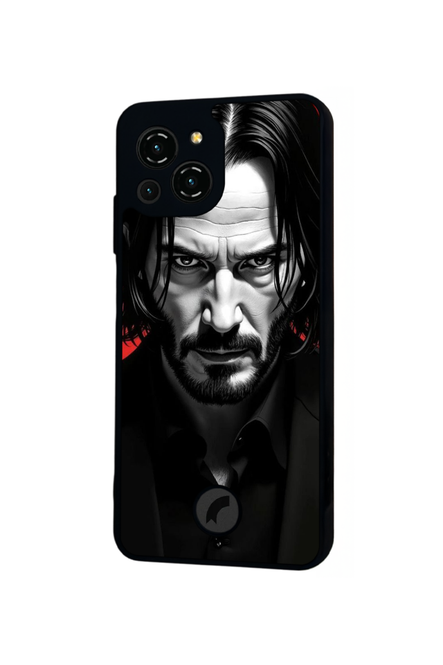 Reeder S23 Pro Max Uyumlu JohnWick Tasarımlı Glossy Premium Kılıf