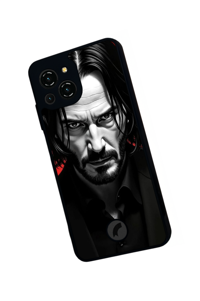 Reeder S23 Pro Max Uyumlu JohnWick Tasarımlı Glossy Premium Kılıf