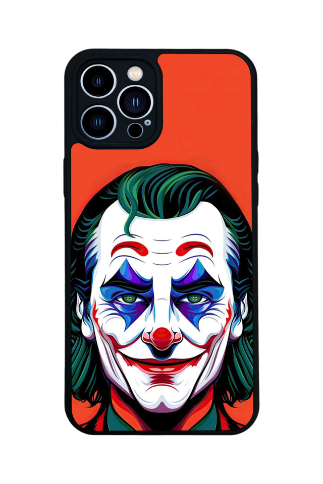 iPhone 12 Pro Max Uyumlu Joker Tasarımlı Glossy Premium Kılıf