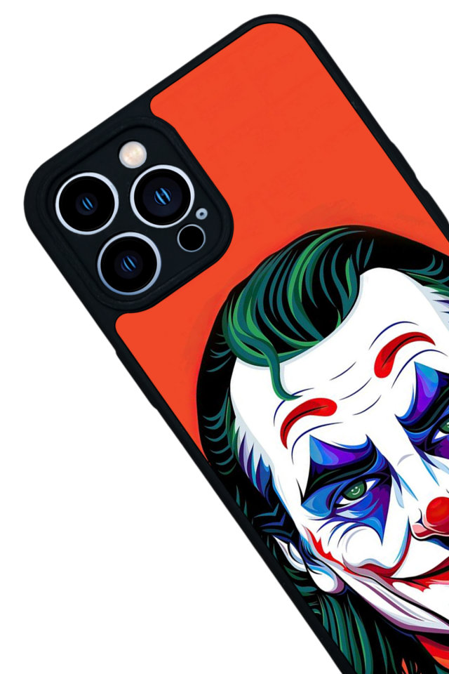 iPhone 12 Pro Max Uyumlu Joker Tasarımlı Glossy Premium Kılıf