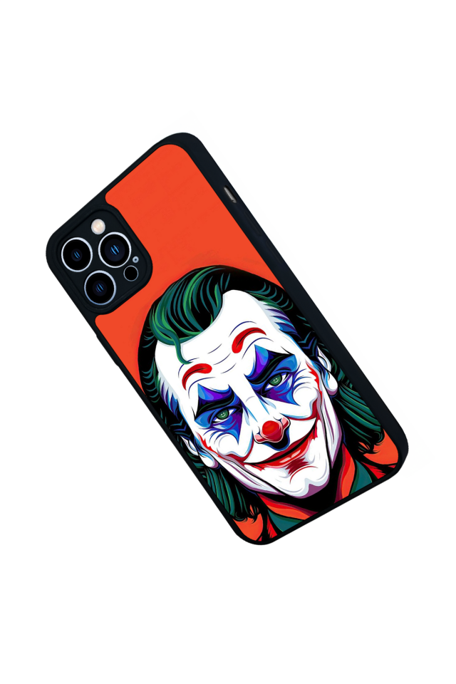 iPhone 12 Pro Max Uyumlu Joker Tasarımlı Glossy Premium Kılıf